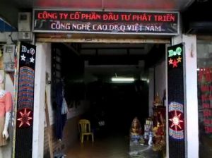 bang dien tu led chu chay da sac ngoai troi id1023