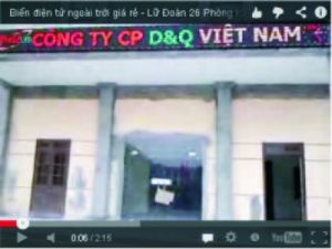 bang dien tu led p10 ngoai troi thi cong tai lu doan 26 phong khong khong quan id833