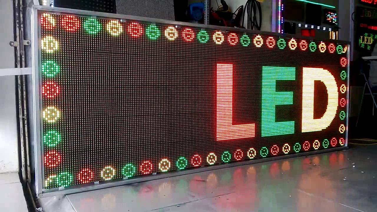 Bảng led điện tử, bảng led quảng cáo, bảng điện tử chạy chữ - Hailocvn