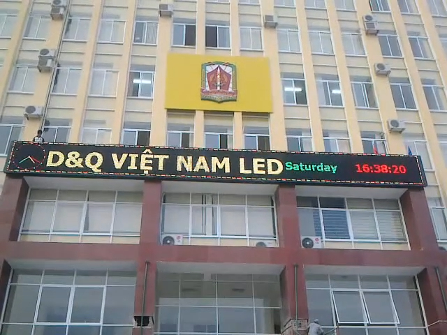 màn hình LED quân đội công an — D&Q VietNam