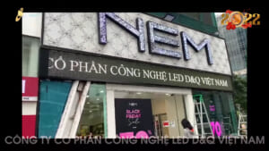 Nem  Lê Văn Lương – Nam Định | D&Q thi công dự án Bảng LED điện tử ngoài trời P10 Shop thời trang