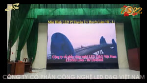 Huyện Ủy Lâm Hà – Tỉnh Lâm Đồng | D&Q thi công gói thầu dự án màn hình LED GOB P2 đồng bộ ThinkSTV