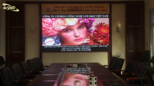 CTY Hoá chất Mỏ Bắc Trung Bộ – MICCO Tam Điệp. DQ trúng thầu và lắp đặt Cabin LED COB P1.86 ThinkSTV