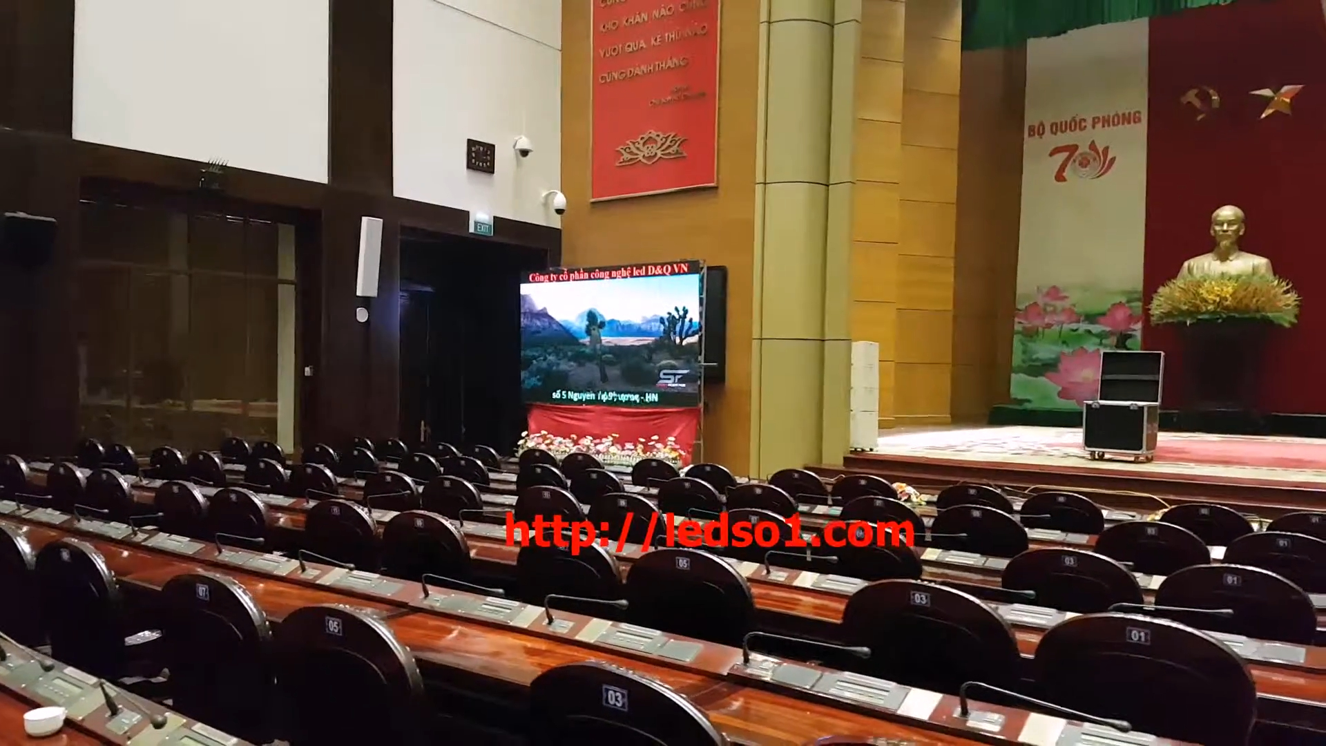 màn hình LED P5 ngoài trờ — D&Q VietNam