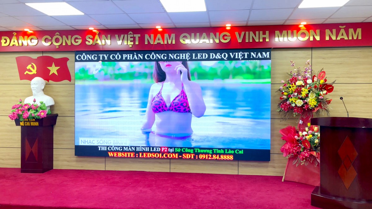 Sở Công Thương tỉnh Lào Cai | D&Q Lắp đặt dự án màn hình LED P2 trong Phòng họp Trực tuyến của Sở. 4 img_2050.mov_snapshot_00.33.323