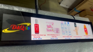 lcd chay gia san pham nho va dai cho quay tu ke gian hang trong sieu thi trung tam thuong mai p3 id2616