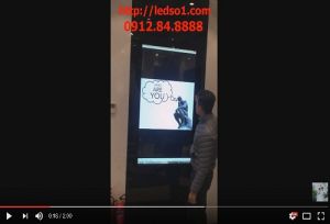 man hinh cam ung lcd man hinh cam ung samsung dung 65inch thi cong tai trung tam du hoc atlanta