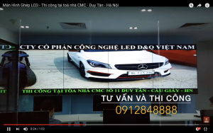 man hinh ghep man hinh ghep samsung 55inch thi cong tai toa nha cmc duy tan ha noi id1634