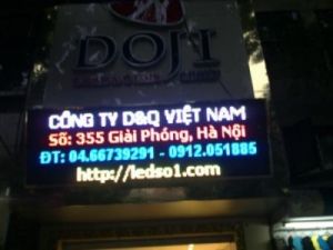 man hinh led fullcolor p20 mm ngoai troi 167 trieu mau id509