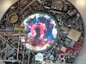 man hinh led hinh tron ngoai troi led dq vietnam cung cap thi cong id2459