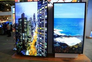 man hinh led lg quang cao 65 inch treo tuong trong nha id1527