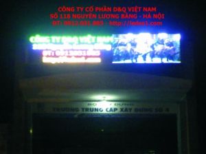 man hinh led p20 full color ngoai troi truong cao dang xay dung so 4 id605