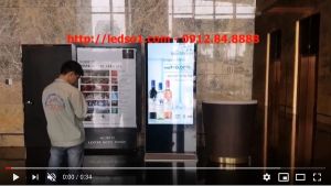 man hinh quang cao chan dung samsung 70inch cyl tg700a1 ws tai khach san lotte ha noi