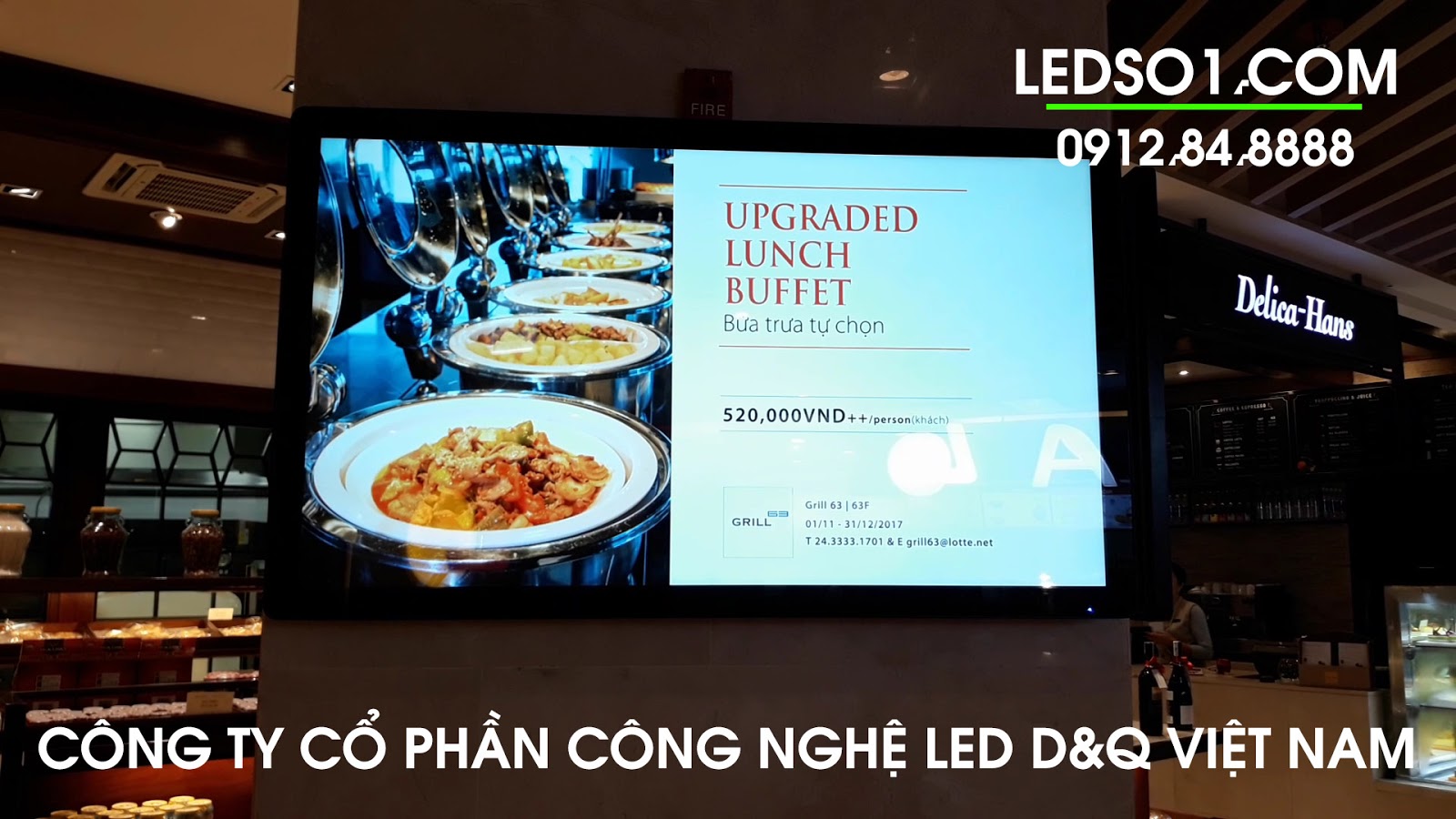 Màn hình quảng cáo treo tường