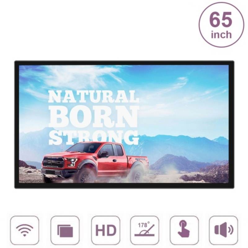1 [Báo Giá] Màn Hình Quảng Cáo Treo Tường 65 inch - SONA