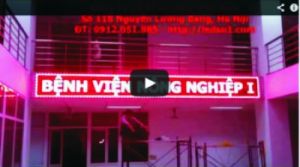 thi cong bien dien tu led p10 ngoai troi tai benh vien nong nghiep i id857