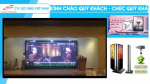 thi cong lap dat man hinh led trong nha p25 tai khach san dien luc