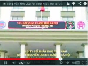 thi cong man hinh led p14 ngoai troi tai cuc hai quan tp ha noi id829