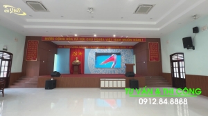 ubnd phuong bong son ninh son ninh thuan lap moi 2 man hinh led p3 trong hoi truong id2672