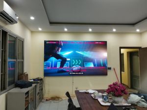 vien xay dung 81 tran cung led dq thi cong man hinh led p2 5 trong phong hoi nghi id2390