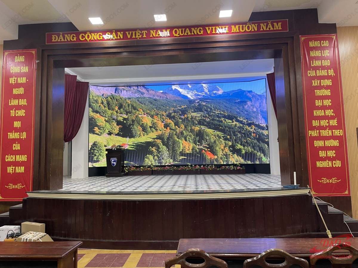 Trường Đại học Khoa học Huế | DQ thi công gói thầu màn hình LED 300inch GOB P1.83 ThinkSTV cao cấp 2 z4942179846587_8a5569df0244f32d26a26f2efb533cb41