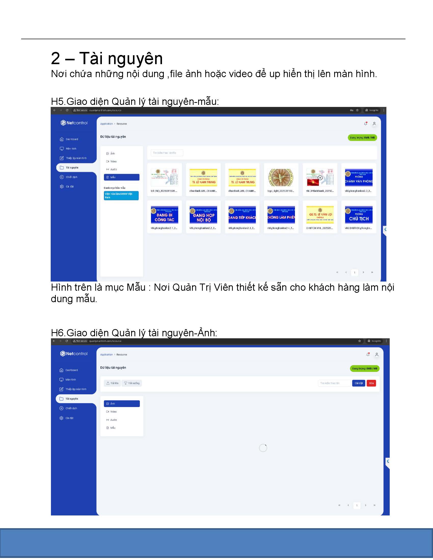 Trình Duyệt DESKTOP – Hướng dẫn sử dụng Phần mềm quản lý tập trung NetControl 2025