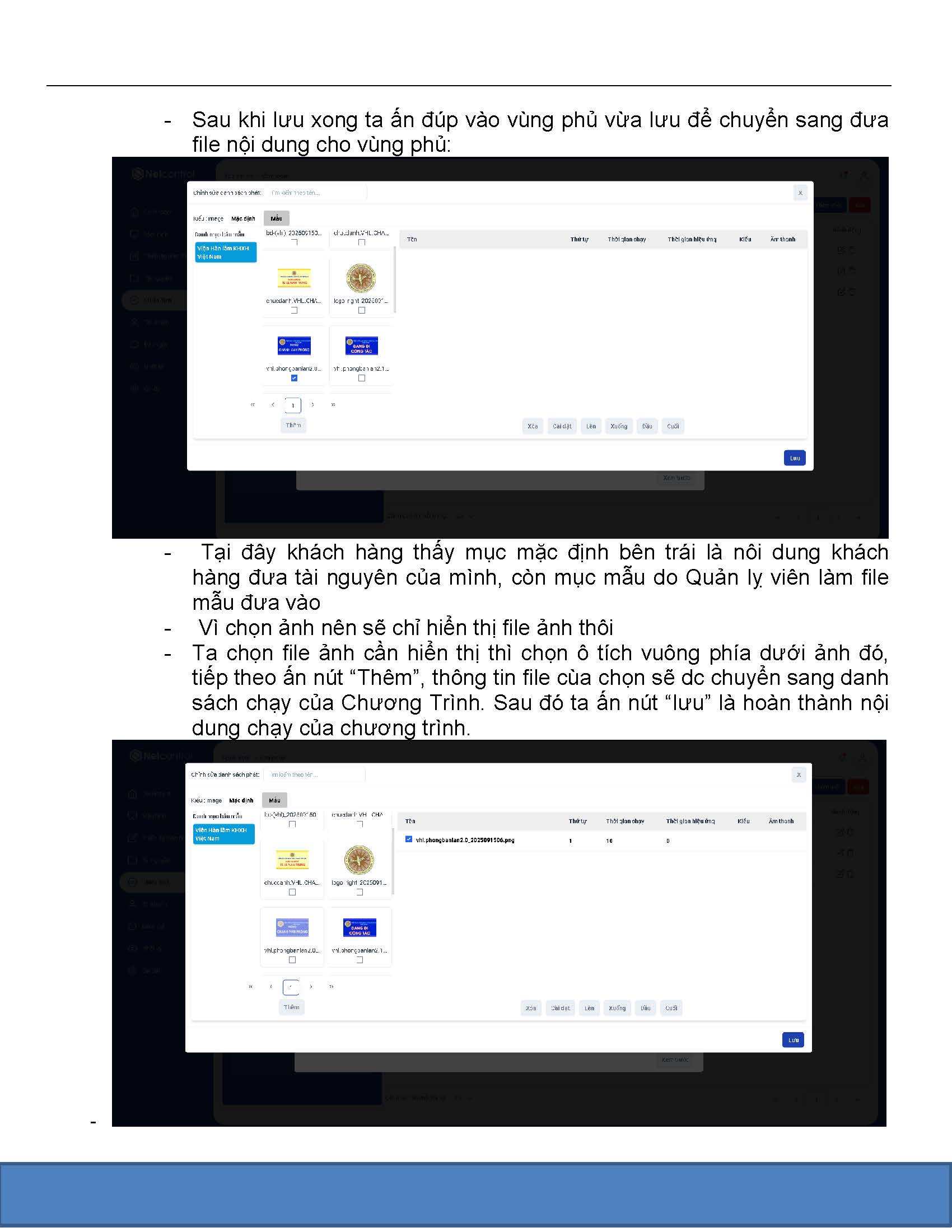 Trình Duyệt DESKTOP – Hướng dẫn sử dụng Phần mềm quản lý tập trung NetControl 2025