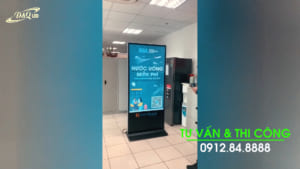 Dịch vụ mặt đất sân bay Việt Nam VIAGS | Mua 2 màn hình Quảng Cáo 65 inch Lap cho sân bay nội bài.