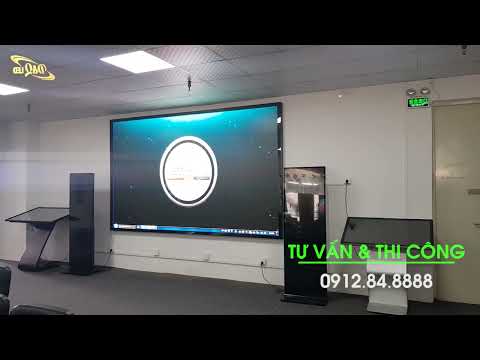 Màn hình LED tại showrom xưởng lắp ráp LCD của Công ty LED D&Q Việt Nam