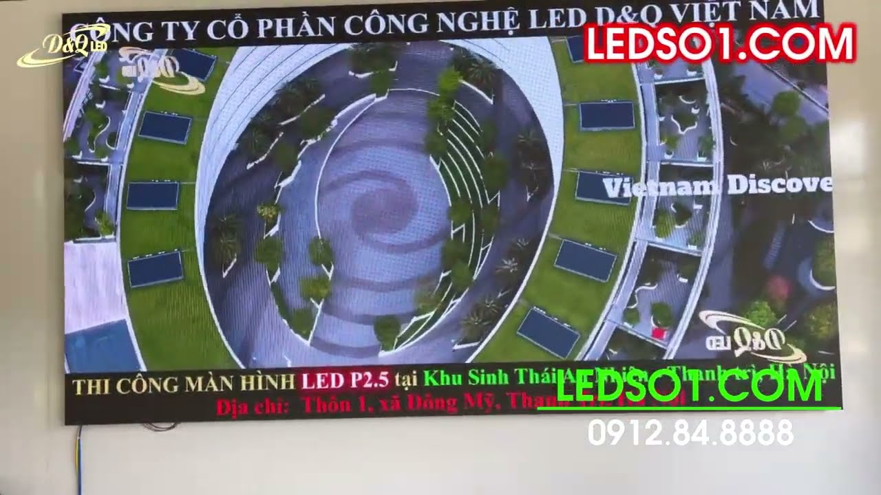 NHÀ HÀNG- VƯỜN BIA AN NHIÊN - Thôn 1 đông mỹ | Thi Công màn hình LED P2.5