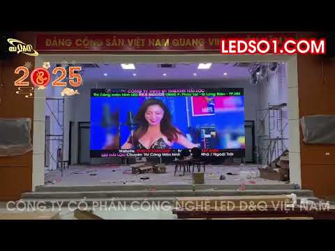 Nhà máy Z183 - Yên Bái | Thi Công Màn hình LED P2.5 Trong Hội Trường lớn.
