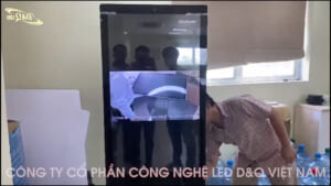 Trường Đại Học CNTT – Đại học Quốc gia TP. HCM | DQ lắp đặt dự án màn hình cảm ứng tương tác 43inch