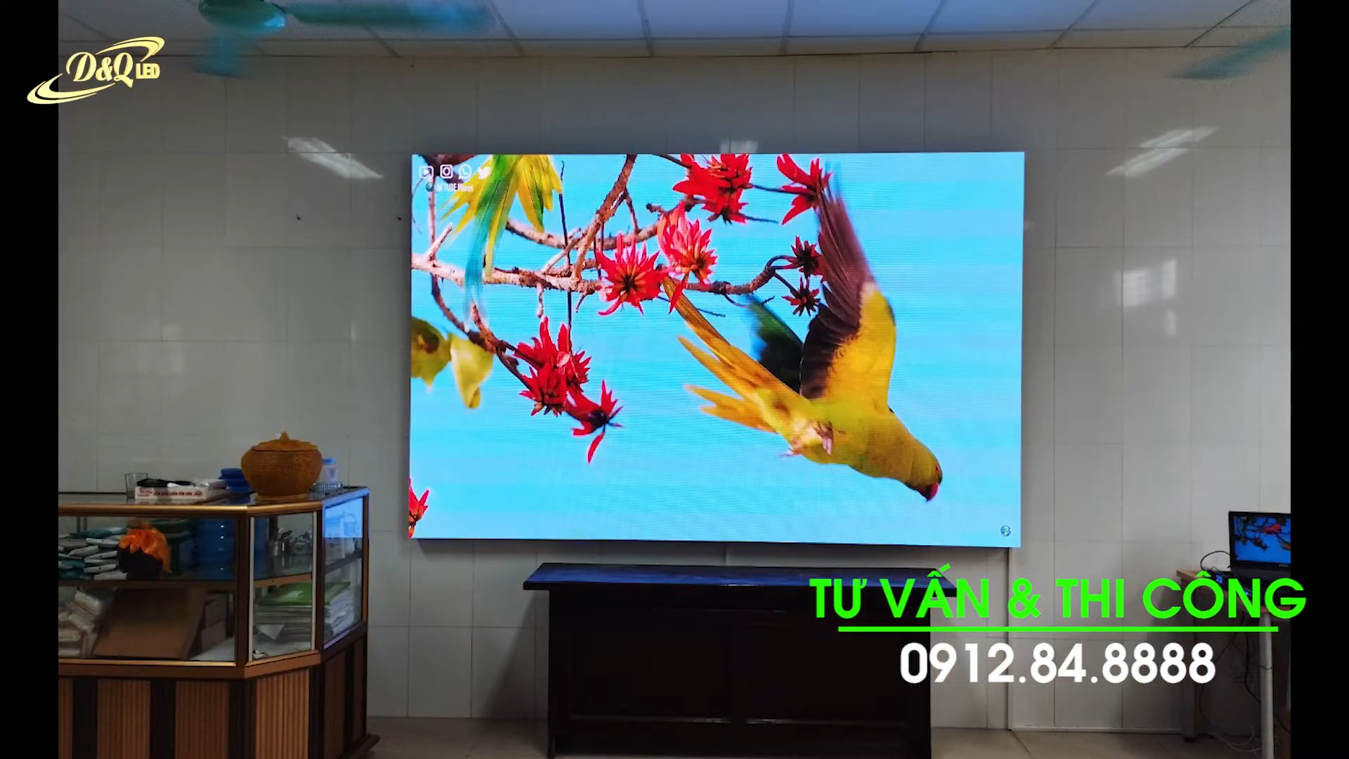 Tập đoàn Xuân Thiện Ninh Bình | DQ thi công gói thầu dự án Cabin LED GOB P1.66 tại nhà máy Thép Xanh