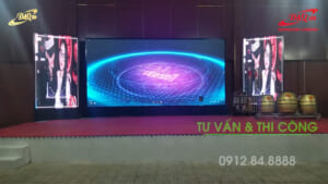 Công Ty Cổ phần Than Núi Béo – Vinacomin | D&Q trúng thầu và lắp màn hình LED P2.5 phòng Hội trường