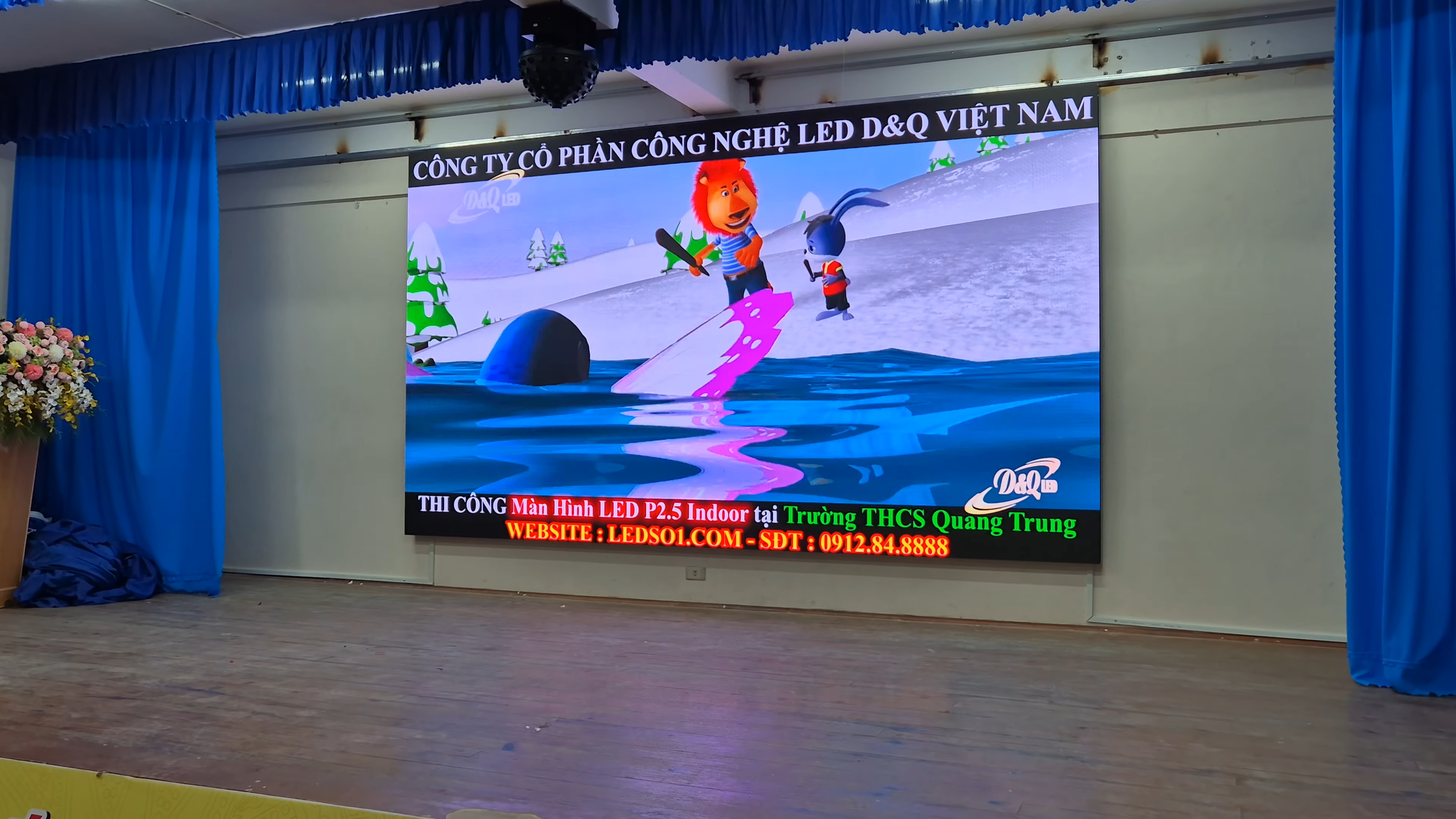 màn hình LED P2.5 trong nhà — D&Q VietNam