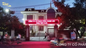 Kho bạc Huyện Hưng Hà, T. Thái Bình | DQ thi công gói thầu màn hình Led P10 out chạy tuyên truyền