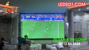 Siêu phẩm Cabin LED COB P0.93 ThinkSTV Di động Tự động hóa | Lắp tại Tập Đoàn Xuân Thiện Ninh Bình