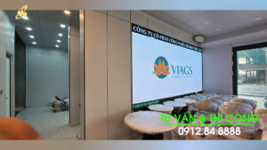 Phố Hiến City Bình Minh Phố Hiến – Hưng Yên | Thi Công màn hình LED P1.25 Tại nhà mẫu