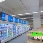 GO! Yên Bái | D&Q Lắp đặt hàng loạt màn hình LED GOB P3 tại quầy Mỹ phẩm Gia dụng sắp khai trương
