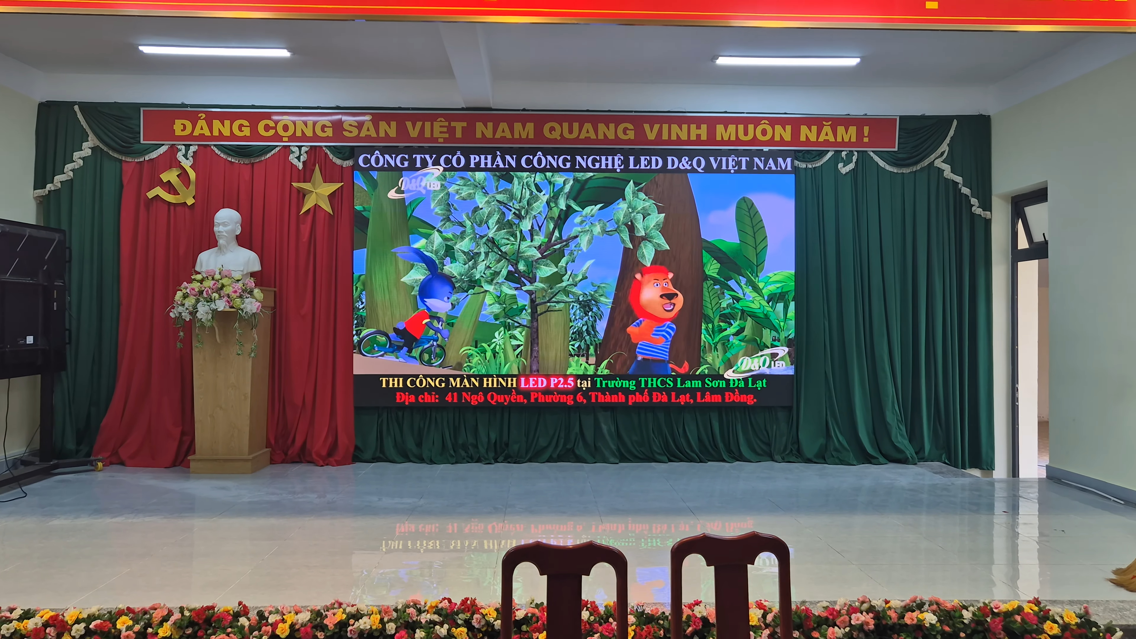màn hình LED P2.5 trong nhà — D&Q VietNam