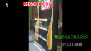 DQ thi công màn hình Led P1.25 – P1.53 – P1.86 – P2 Lắp cho quầy kệ Siêu thị, Cửa hàng, Chợ, TTTM