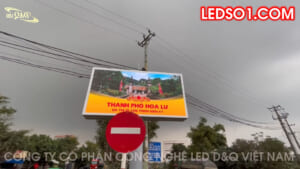 Phường Hoa Lư, Ninh Bình | D&Q thi công dự án màn hình LED P3 ngoài trời hiển thị Quảng cáo Du Lịch