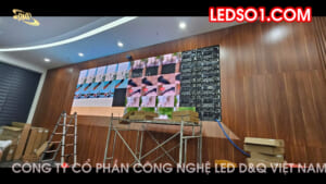Trung tâm 386 (Bộ Tư lệnh 86) – Bộ Quốc Phòng | DQ thi công dự án màn hình LED COB P1.2 Bảo mật cao