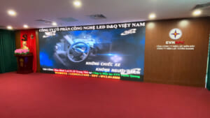 Công Ty Điện Lực Tuyên Quang | D&Q thi công gói thầu dự án màn hình LED COB P1.25 phòng Hội trường