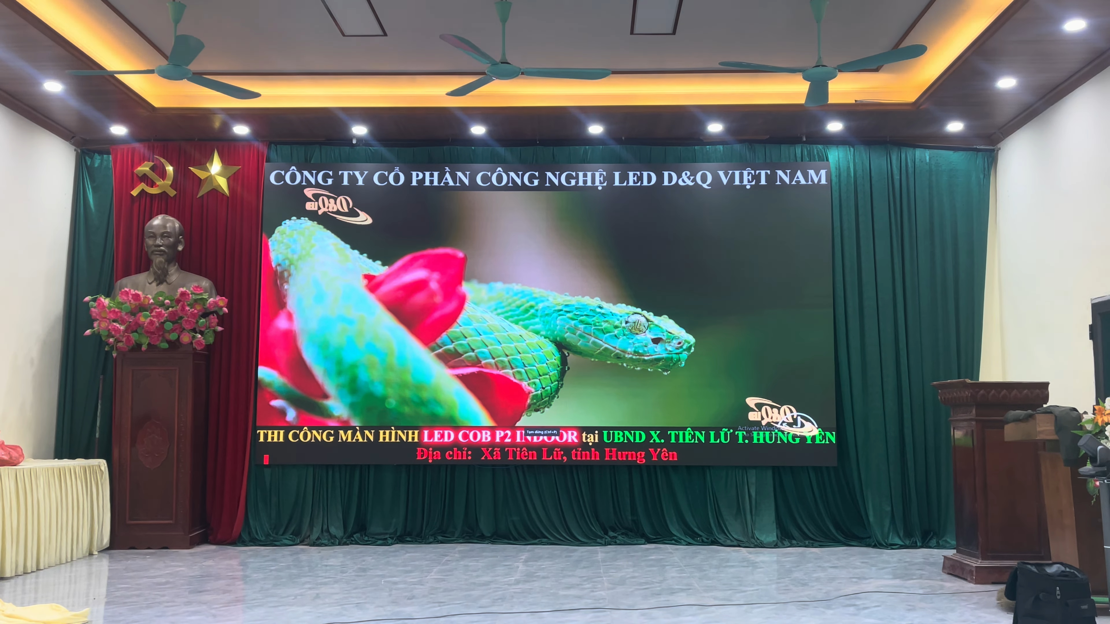màn hình LED miền Bắc — D&Q VietNam