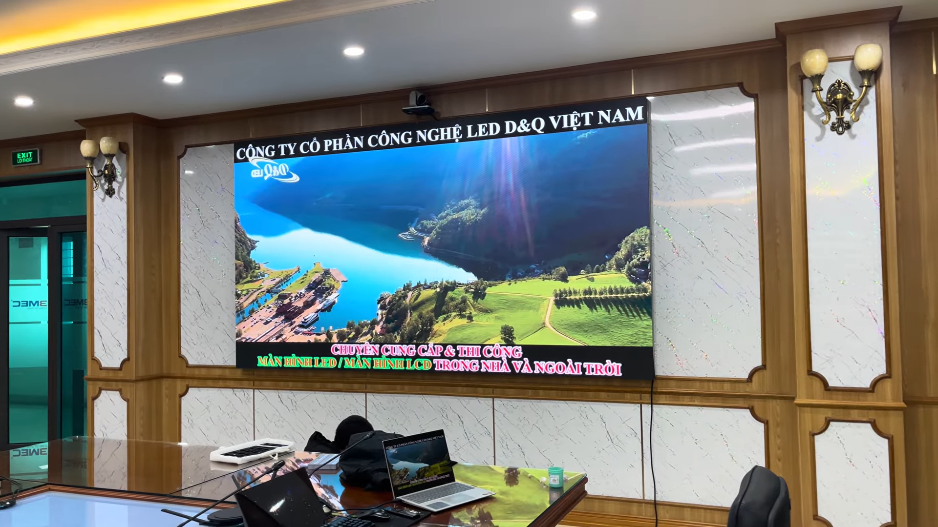 Nhà Máy Z125 – Tổng Cục Công nghiệp Quốc phòng | DQ thi công dự án thầu màn hình LED P1.8 phòng Họp