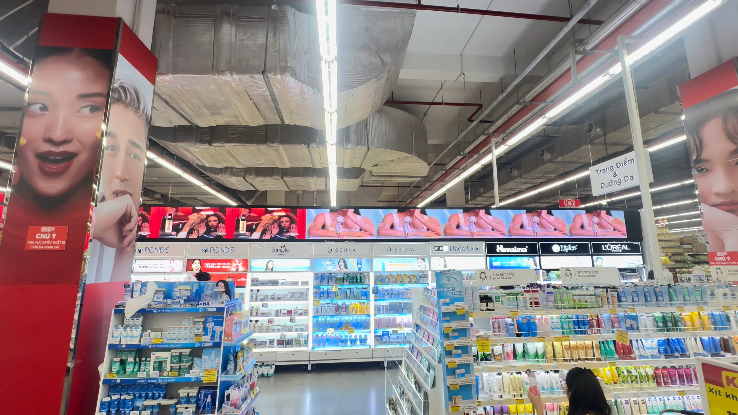 BIG C Hưng Yên | GO! Hưng Yên | DQ thi công dự án màn hình LED P3 ThinkSTV trong Siêu thị, TTTM, Chợ