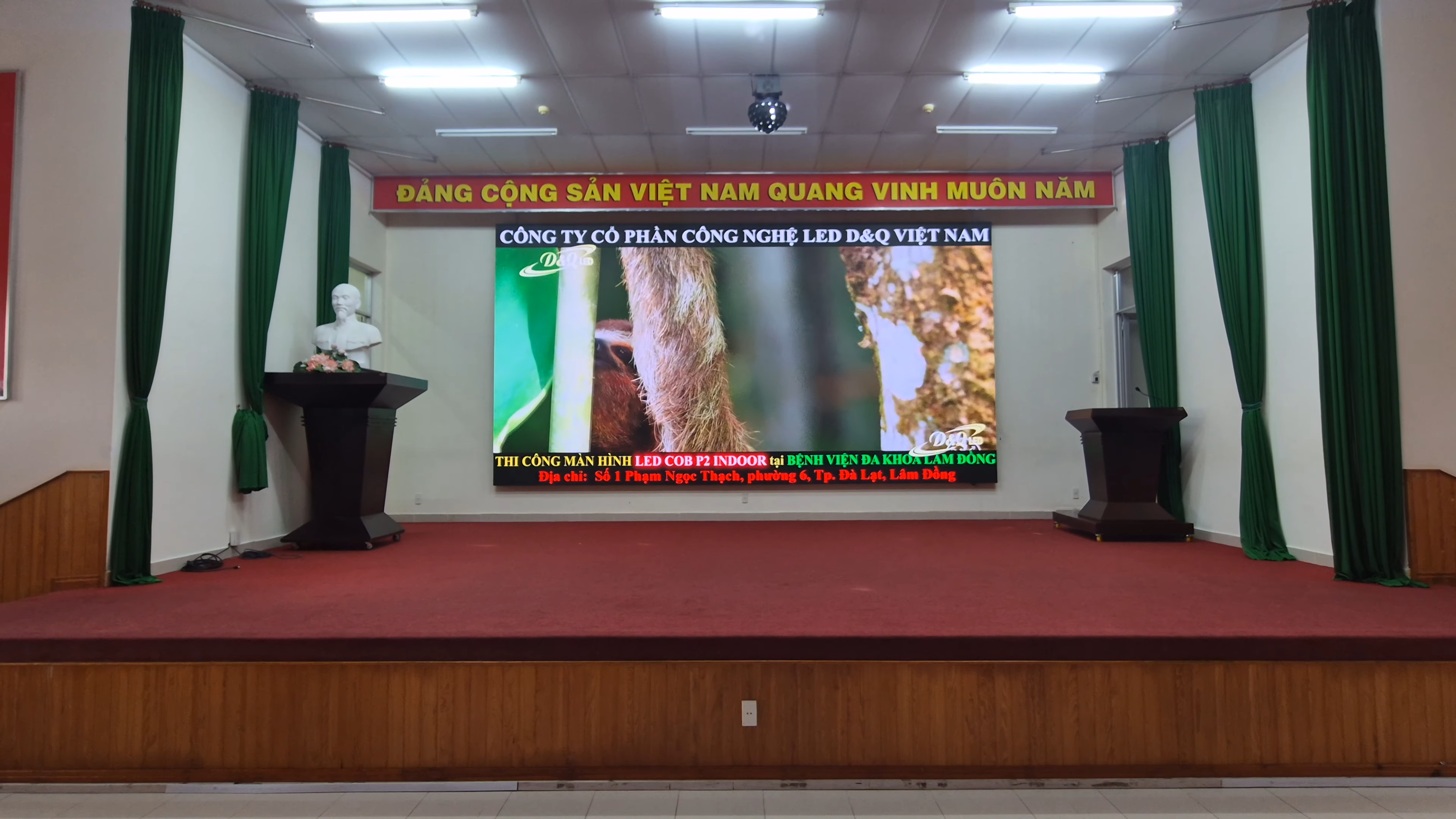màn hình LED bệnh viện — D&Q VietNam