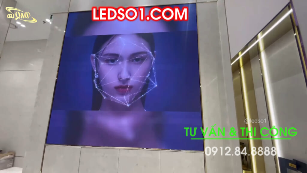 Lotte Mall | Mỹ Phẩm Cao Cấp The Whoo | DQ thi công màn hình LED P2 tại The Whoo of TTTM Lotte Mall