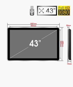 Màn Hình Quảng Cáo LCD Treo Tường 43 Inch Samsung/LG: Giải Pháp Hiển Thị Hiệu Quả 2026 | LED D&Q Miền Bắc - LED D&Q